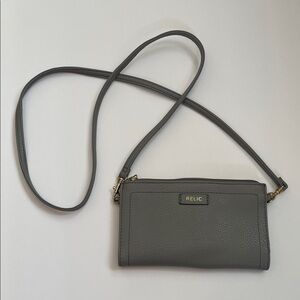 Relic Charcoal Wristlet Clutch